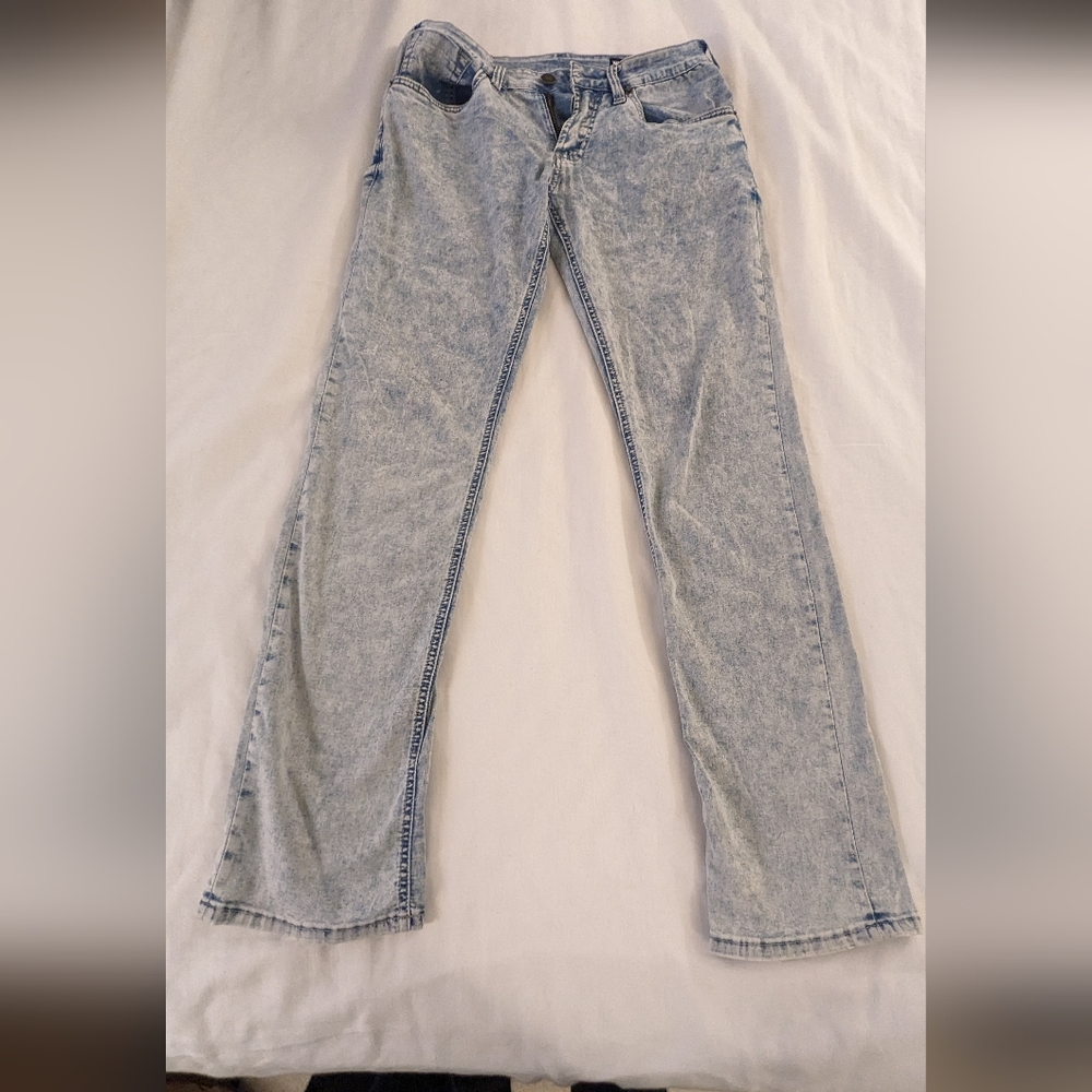 Buffalo Acid-Wash Slim Stretch Jean